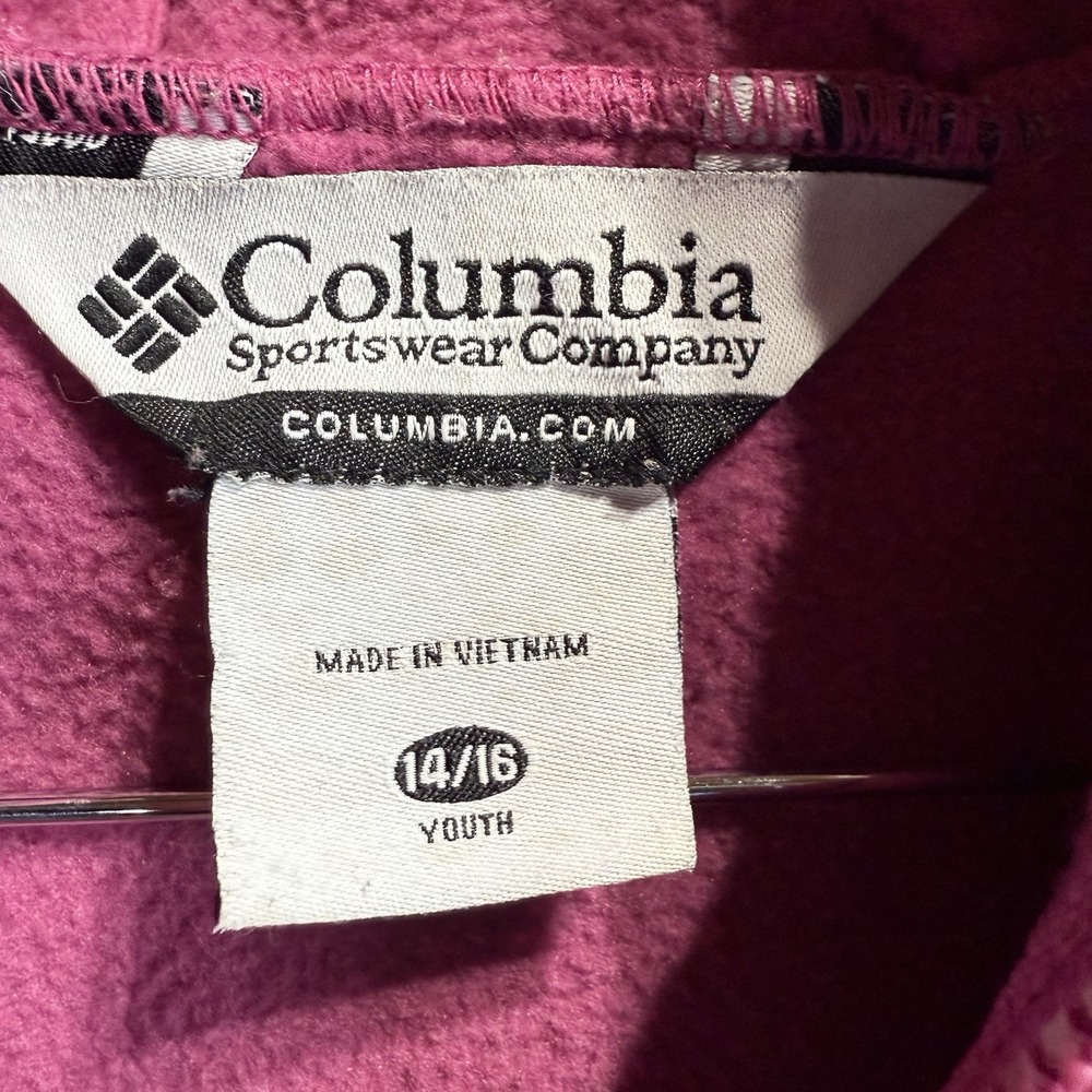 Columbia Jacket Girls 14/16 Pink Blue Omni-Shield‎ 3n1 Waterproof - Picture 5 of 12